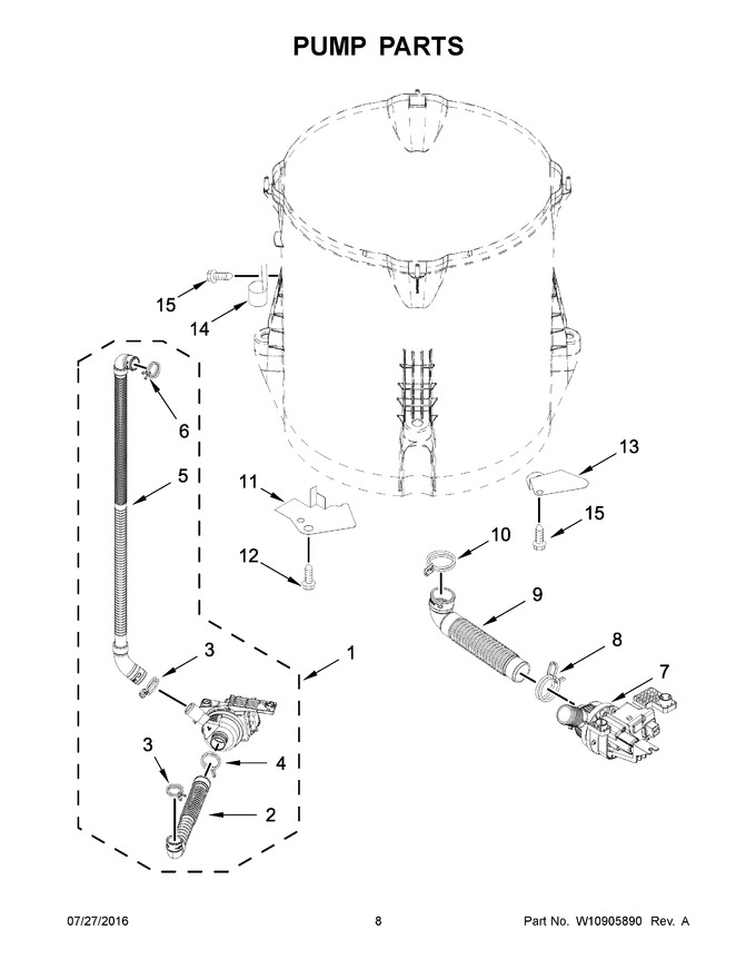 Diagram for MVWB855DC1