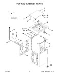 Diagram for 02 - Top And Cabinet Parts