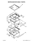 Diagram for 04 - Refrigerator Shelf Parts