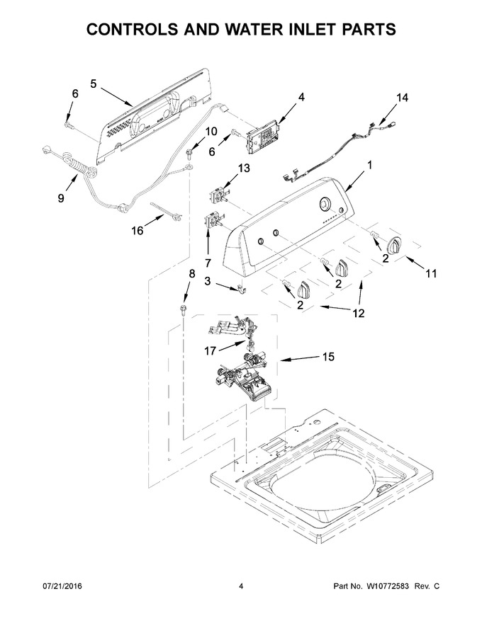 Diagram for NTW4615EW0