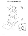 Diagram for 02 - Top And Console Parts