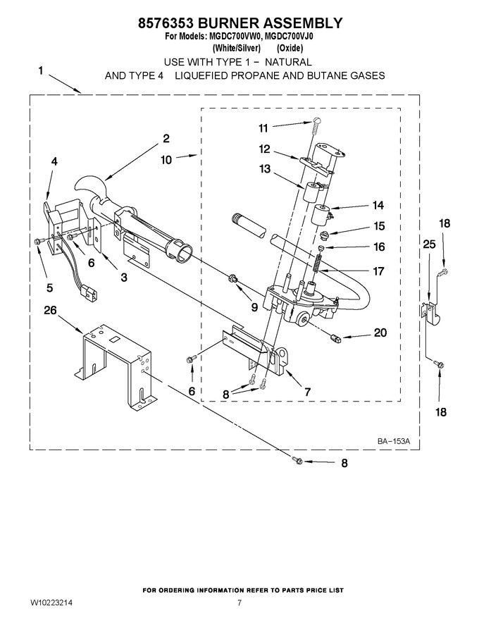 Diagram for MGDC700VW0