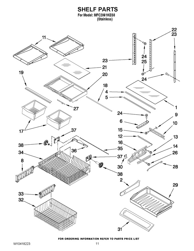 Diagram for MFC2061KES8