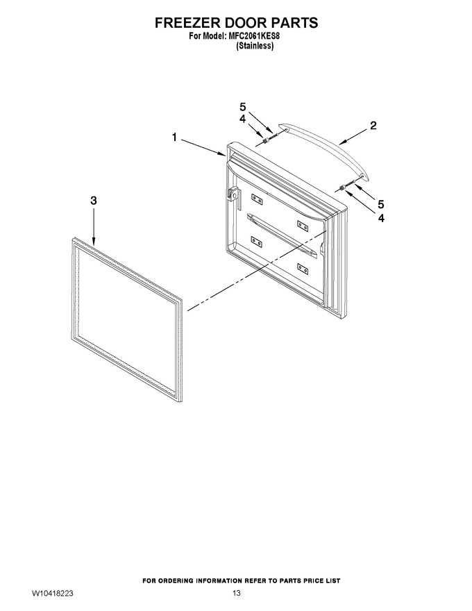 Diagram for MFC2061KES8
