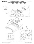 Diagram for 01 - Top And Console Parts
