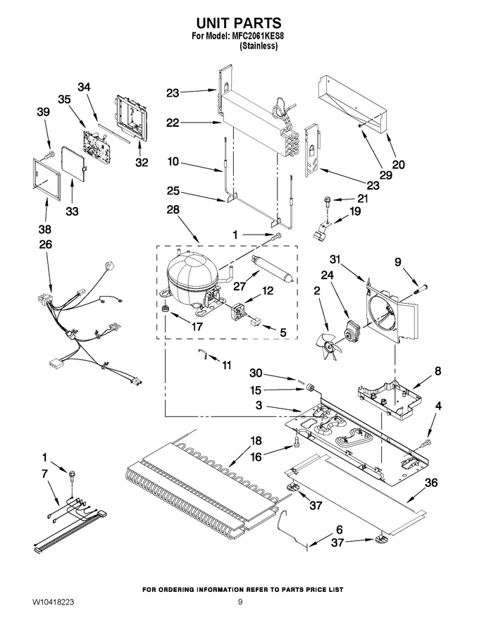 Diagram for MFC2061KES8
