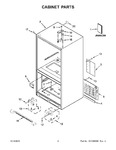 Diagram for 02 - Cabinet Parts