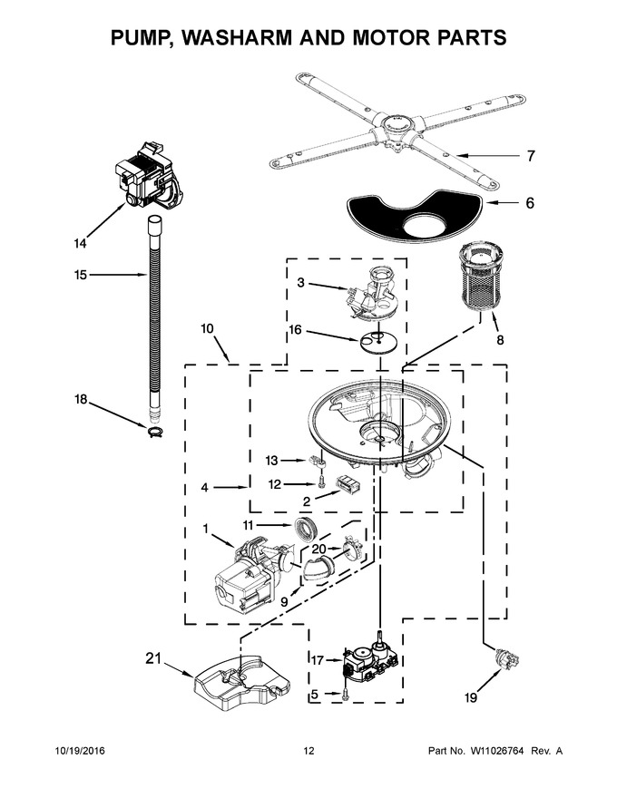 Diagram for JDB9000CWP3
