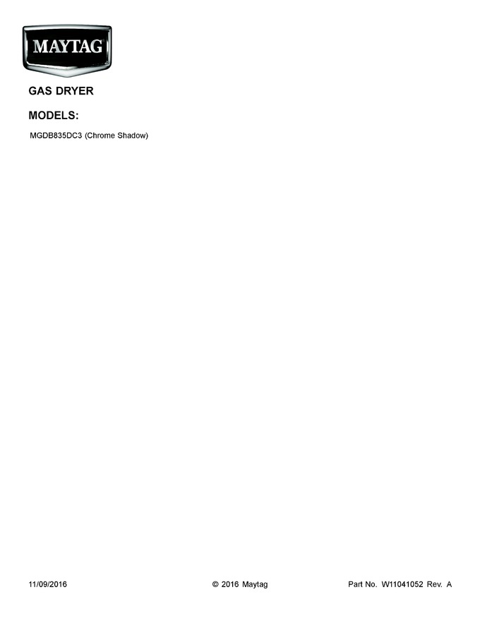 Diagram for MGDB835DC3