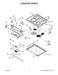 Diagram for 02 - Cooktop Parts