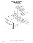 Diagram for 10 - Freezer Door Parts