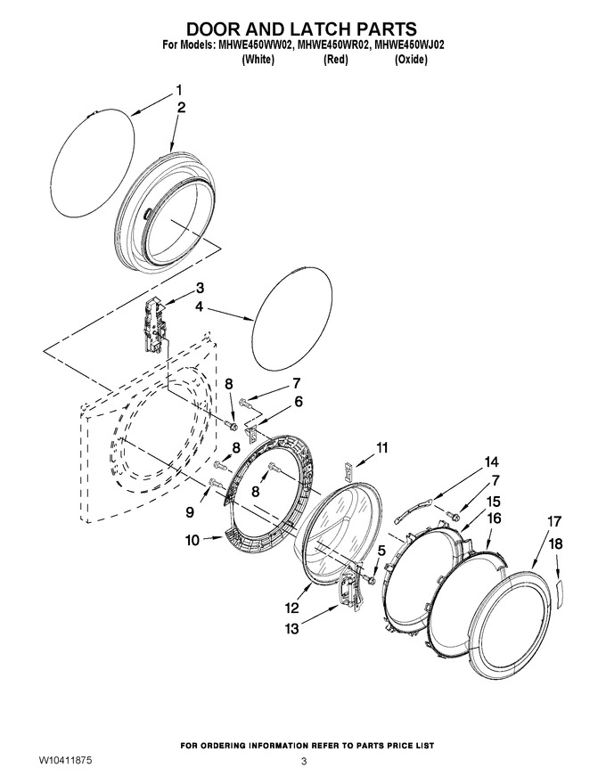 Diagram for MHWE450WW02
