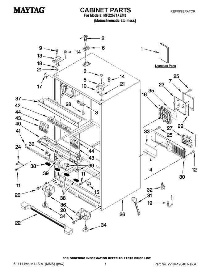 Diagram for MFX2571XEM3
