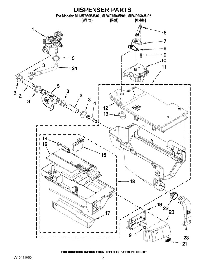 Diagram for MHWE950WW02