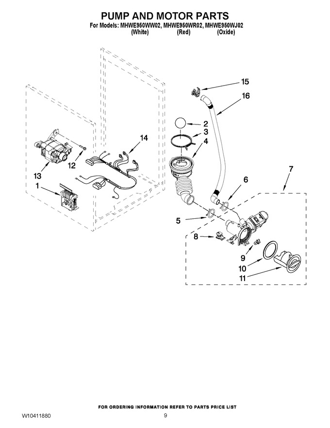 Diagram for MHWE950WR02