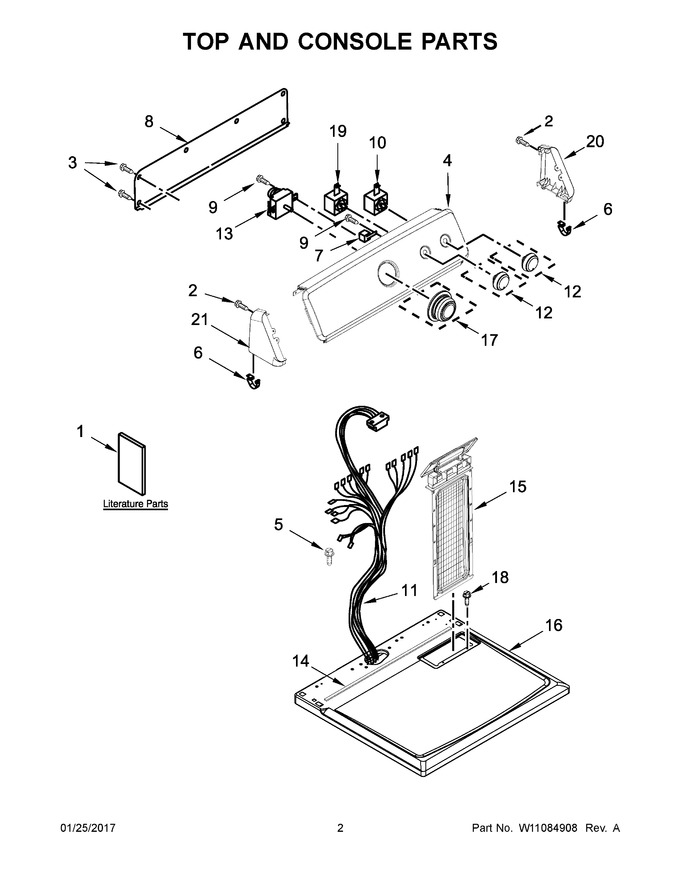 Diagram for 3LMEDC315FW0