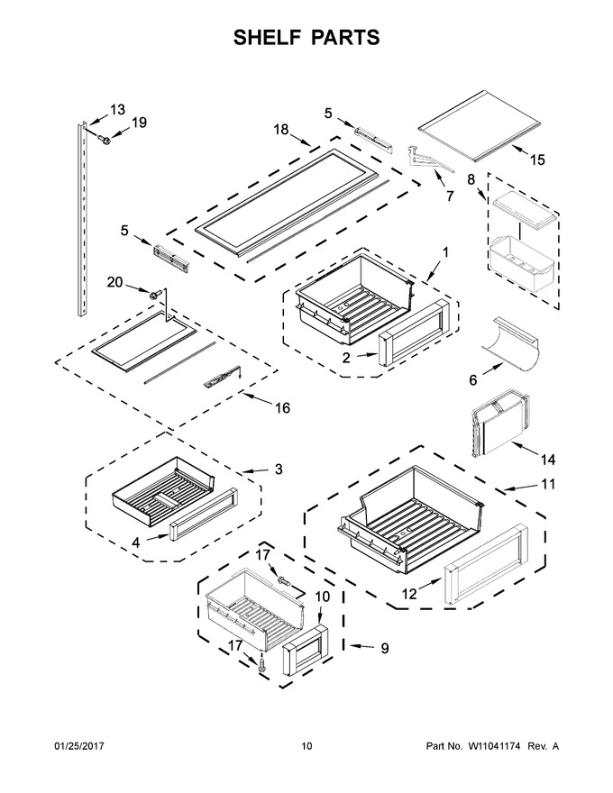 Diagram for JF36NXFXDE01