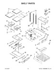 Diagram for 08 - Shelf Parts