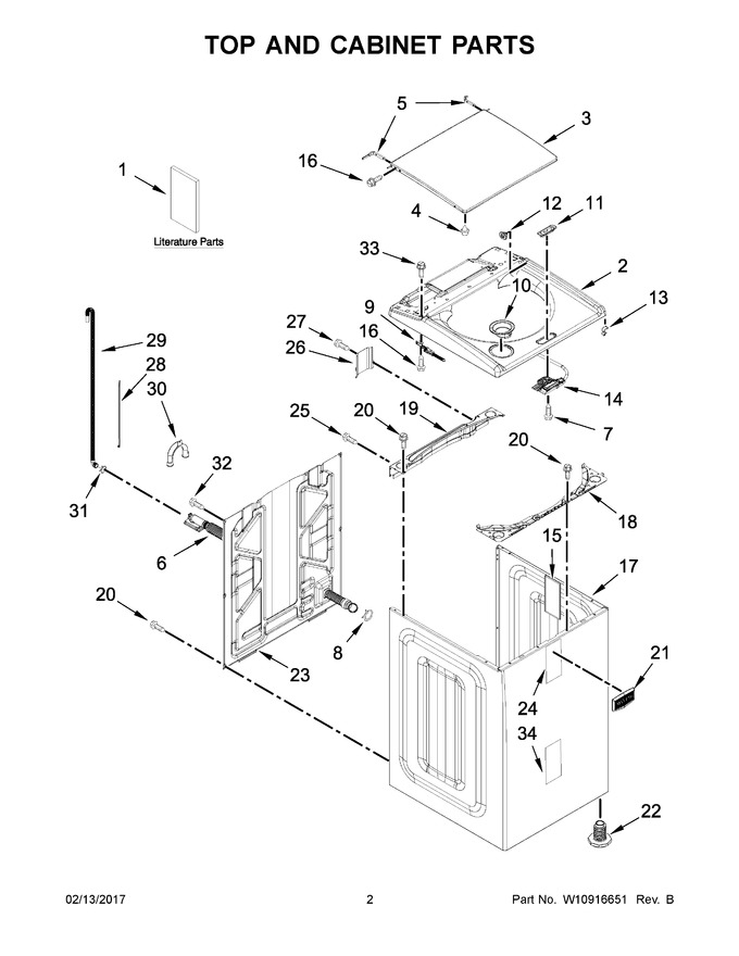 Diagram for MVWB765FW0