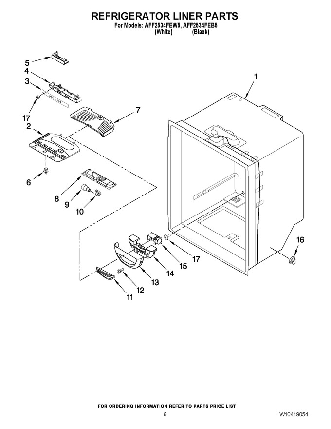 Diagram for AFF2534FEW5