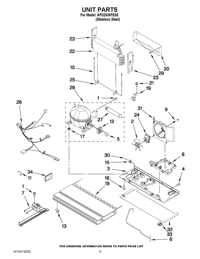 Diagram for AFD2535FES8