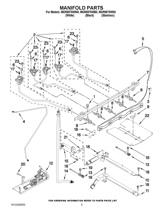 Diagram for MGR8875WW0