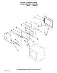 Diagram for 02 - Oven Door Parts