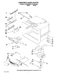 Diagram for 02 - Freezer Liner Parts