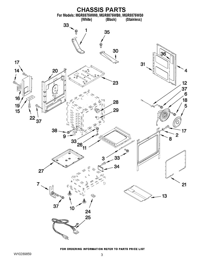 Diagram for MGR8875WW0