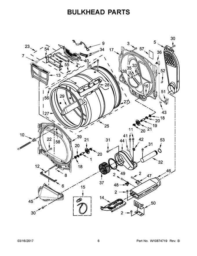 Diagram for YMEDB855DC3