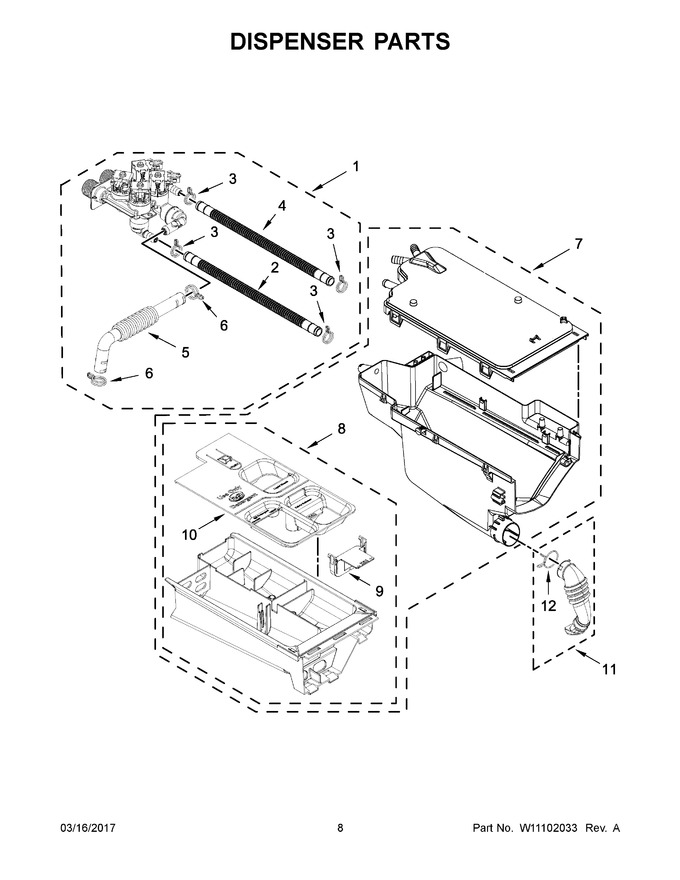 Diagram for 7MMHW5500FW1