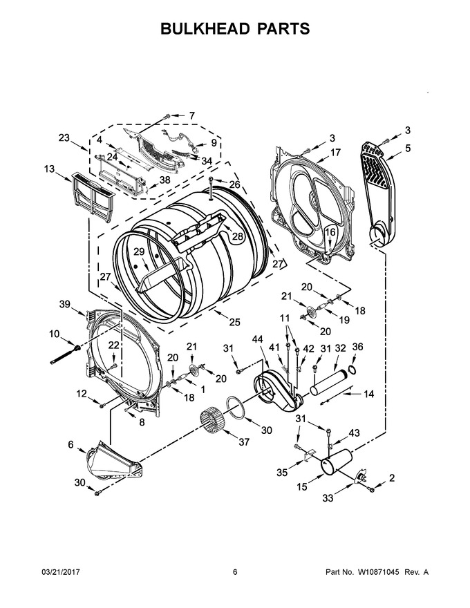 Diagram for MGDB835DW3