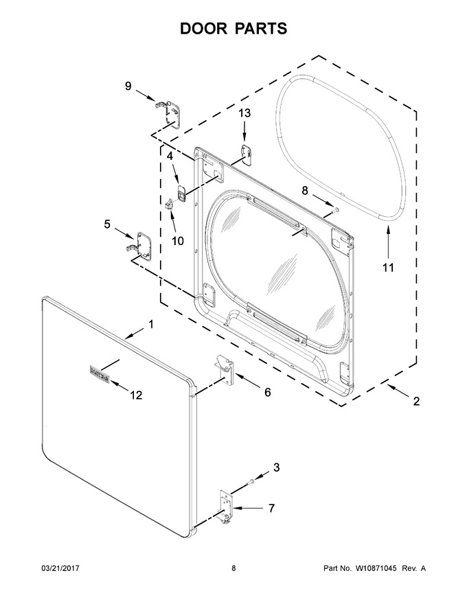 Diagram for MGDB835DW3