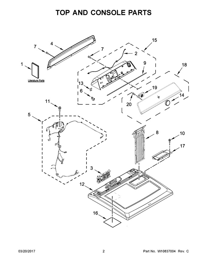 Diagram for YMEDB755DW1