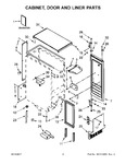 Diagram for 02 - Cabinet, Door And Liner Parts