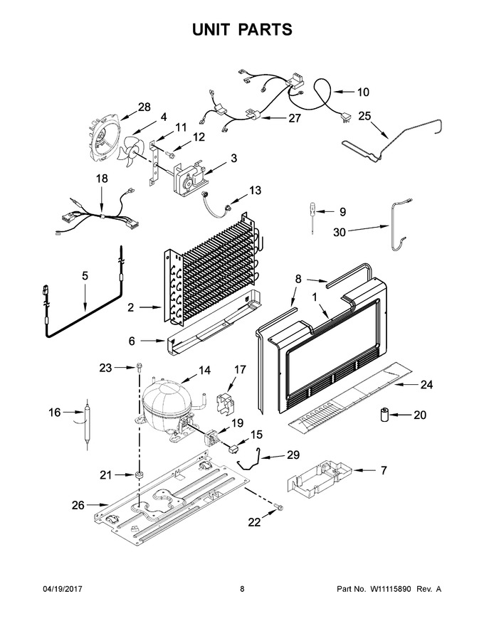 Diagram for MZF34X16DW01