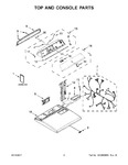 Diagram for 02 - Top And Console Parts