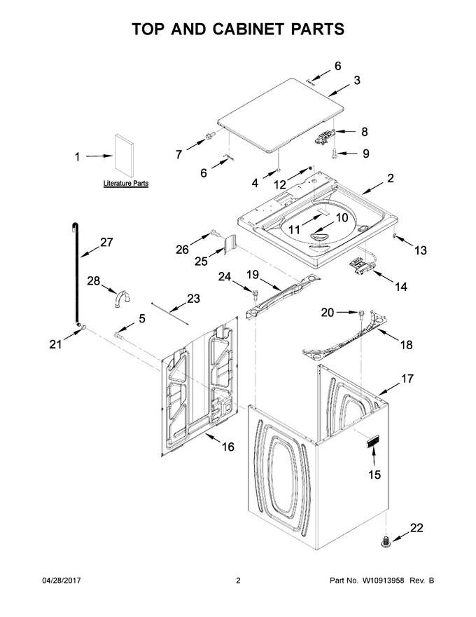 Diagram for MVWC415EW2