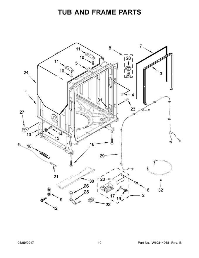Diagram for JDB9200CWY2