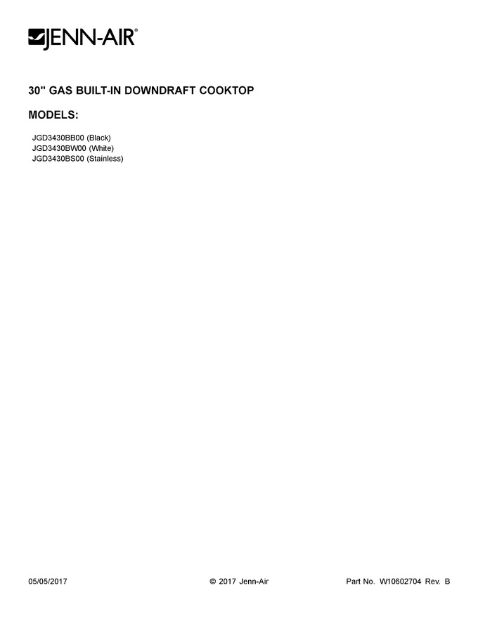 Diagram for JGD3430BB00