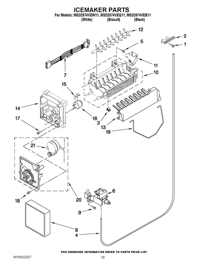 Diagram for MSD2574VEB11