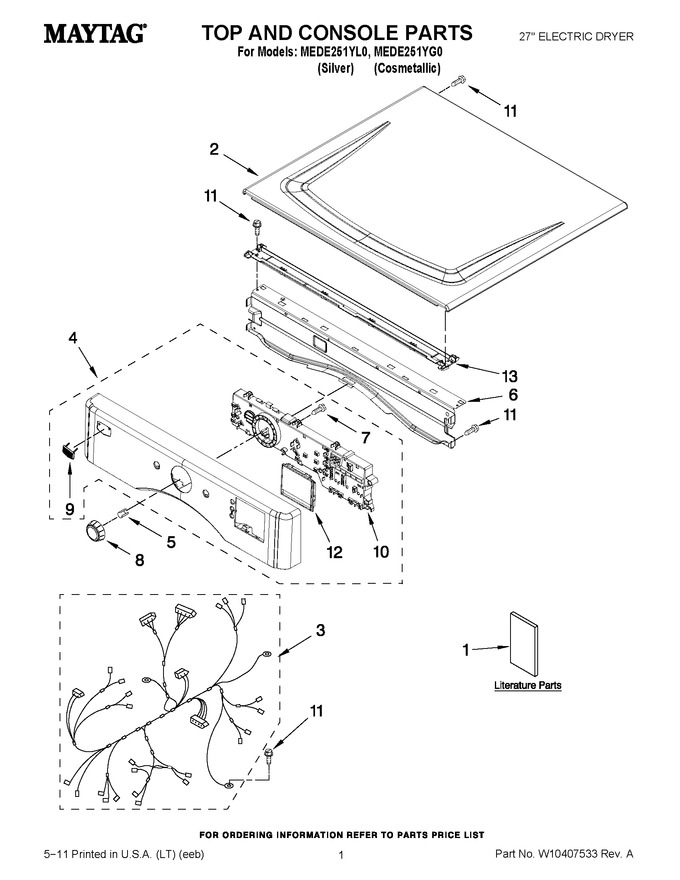 Diagram for MEDE251YG0