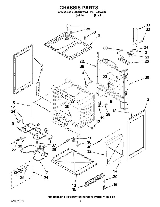 Diagram for MER5605WB0