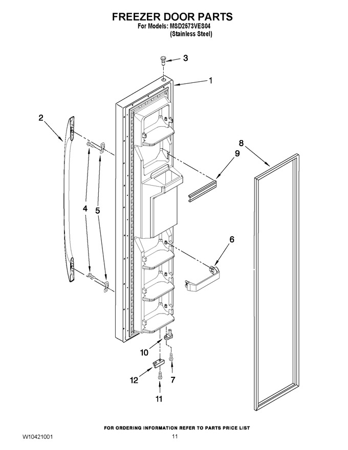 Diagram for MSD2573VES04