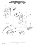 Diagram for 08 - Dispenser Front Parts