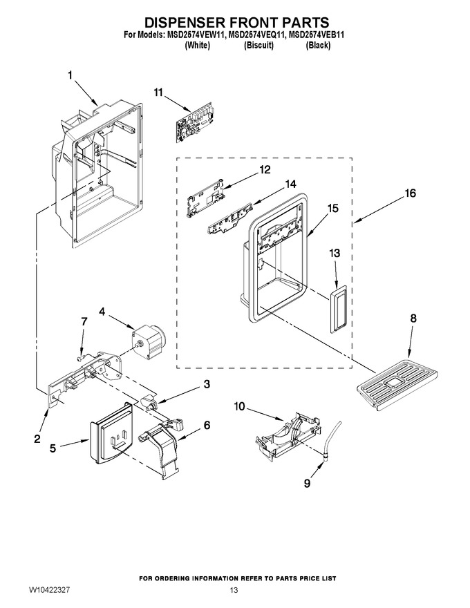Diagram for MSD2574VEB11