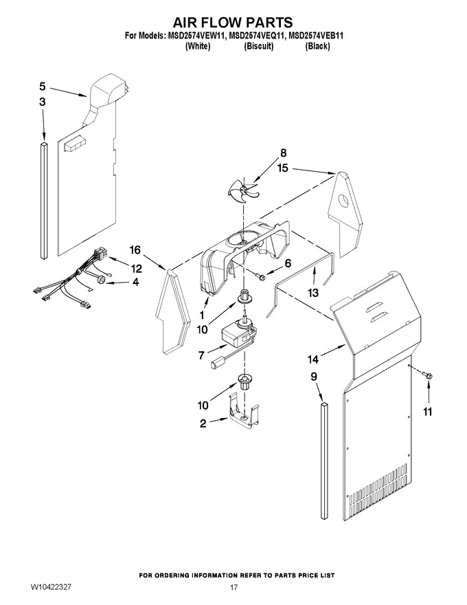 Diagram for MSD2574VEW11