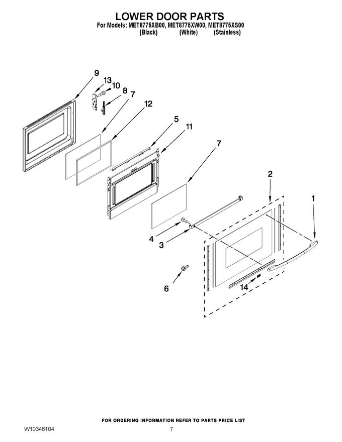 Diagram for MET8775XW00