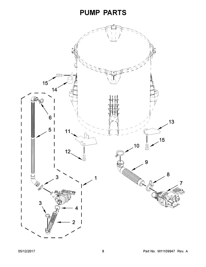 Diagram for MVWB855DW2