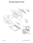 Diagram for 02 - Top And Console Parts